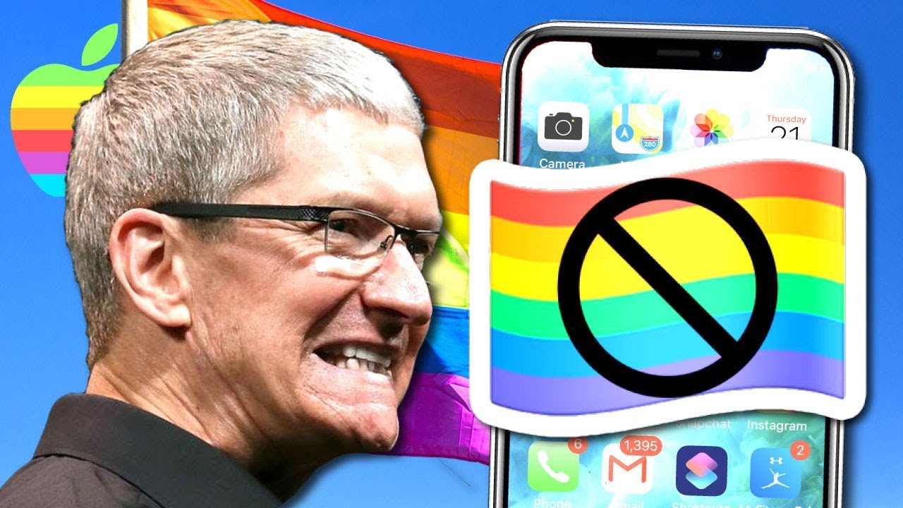 Apple Anti Gay Pride Emoji - HD Wallpaper 