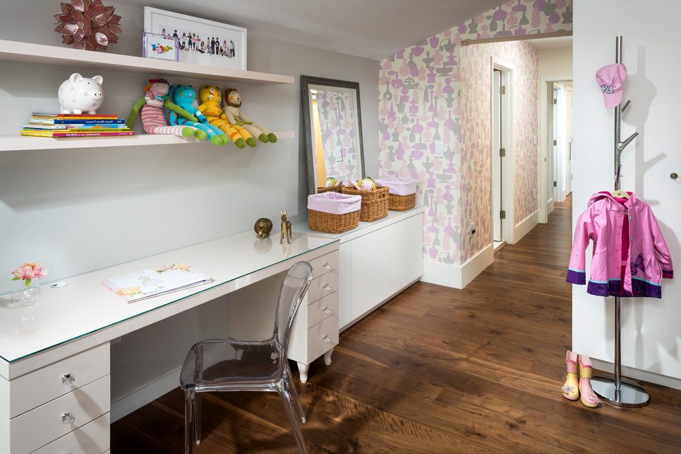 Miami Purple Grasscloth Wallpaper With Contemporary - Countertop - HD Wallpaper 