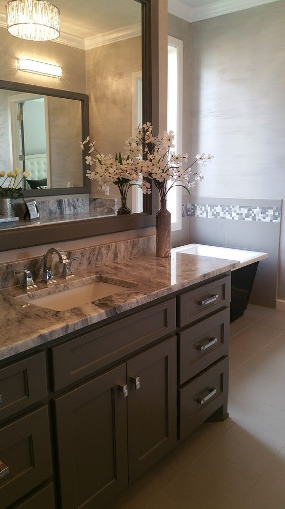 Tulsa Oklahoma United States Faux Tile Wallpaper With - Cabinetry - HD Wallpaper 