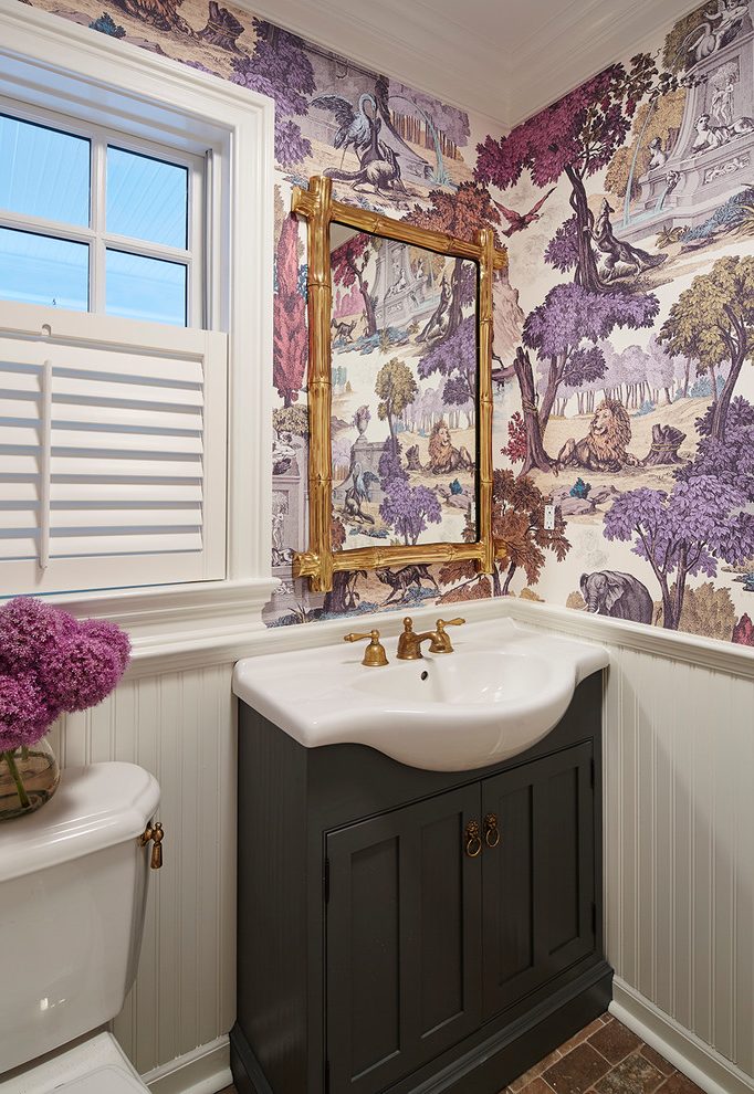 Chair Rail Bathroom / Beachy Bathroom Cottage Bathroom Molly Frey Design : And deals when they shop the massive selection.