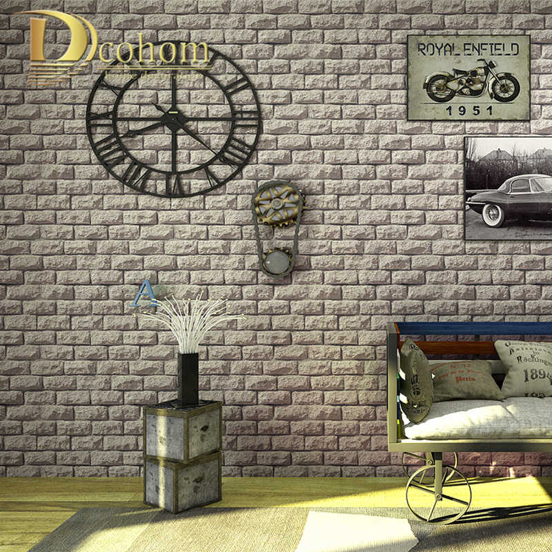 Vintage Brick Wallpaper Bedroom Ideas - HD Wallpaper 