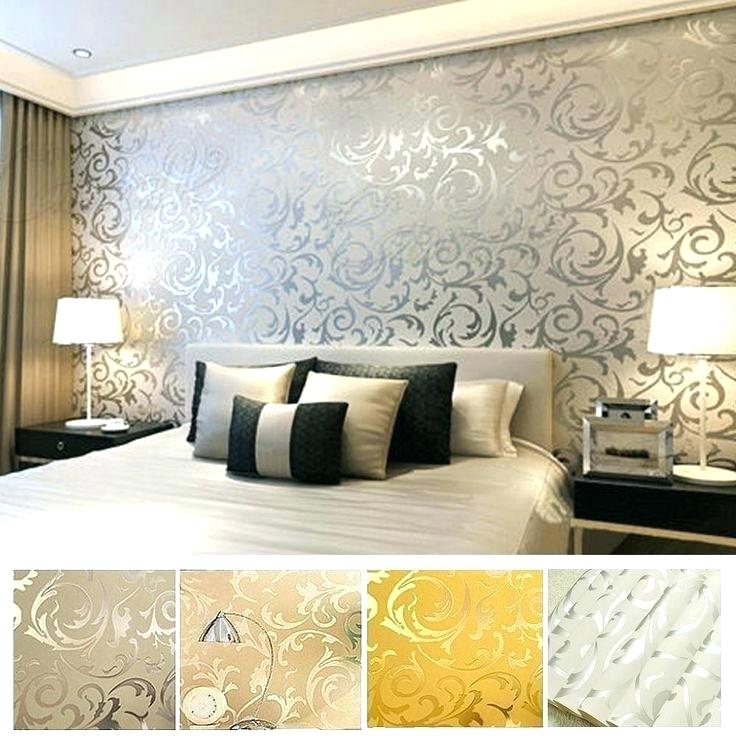 Textured Wallpaper Ideas For Living Room Decorating - HD Wallpaper 