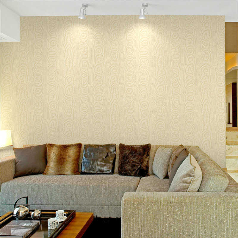 Faux Bois Pattern White Wood Grain Wallpaper Beige - Magnolia Mural - HD Wallpaper 