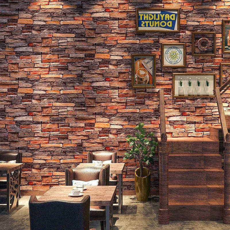 Cafe Brick Wall - HD Wallpaper 