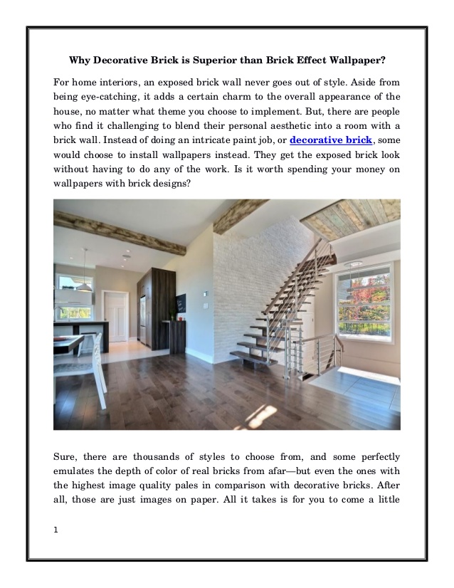 Brick - HD Wallpaper 