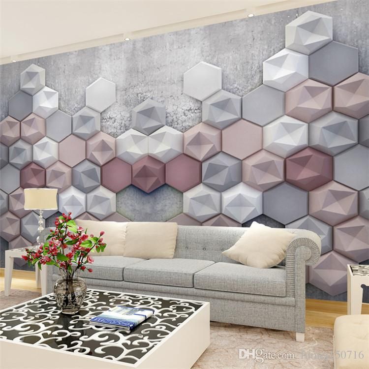 3d Wallpaper Accent Wall - HD Wallpaper 