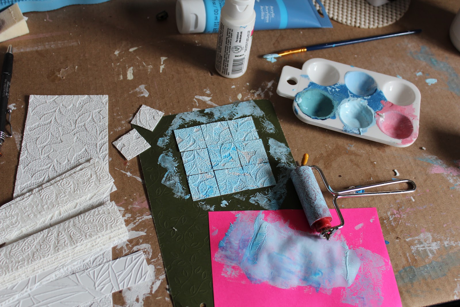 Paintable Wallpaper Inchies And A Stroll Down Artsy - Craft - HD Wallpaper 