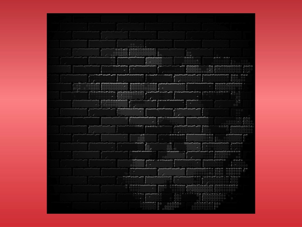 Dark Brick Wall - Brickwork - HD Wallpaper 