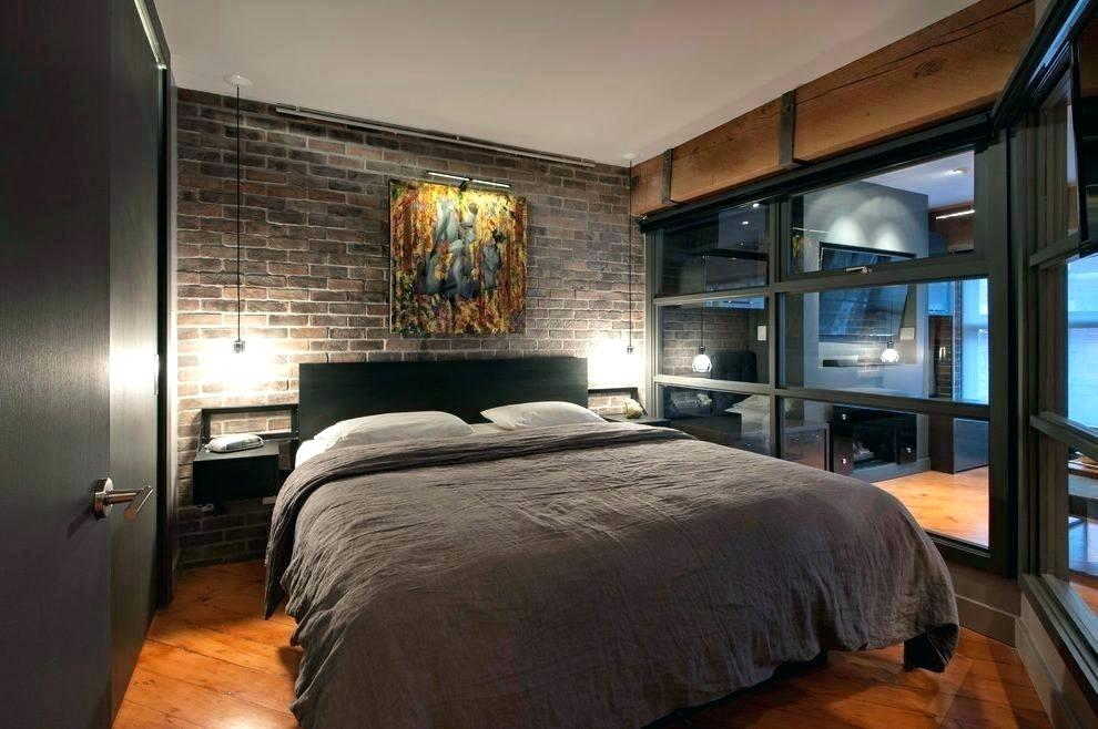 Mock Brick Bedroom Wall - HD Wallpaper 