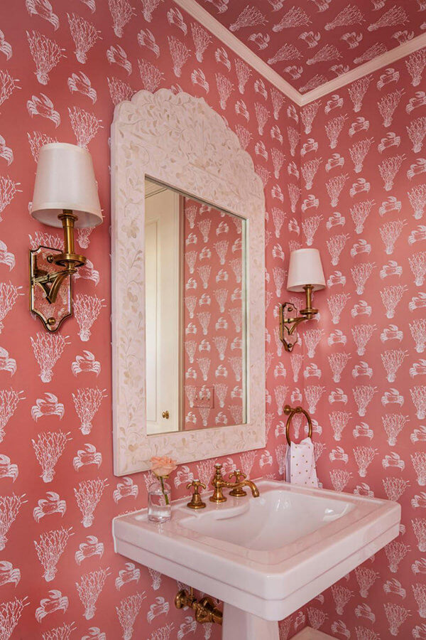 Pink Bathroom Wallpaper 600x900 Wallpaper teahub.io