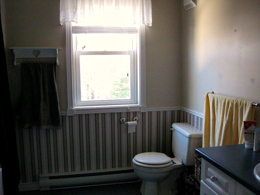 Faux Brick Paintable Wallpaper - Bathroom - HD Wallpaper 