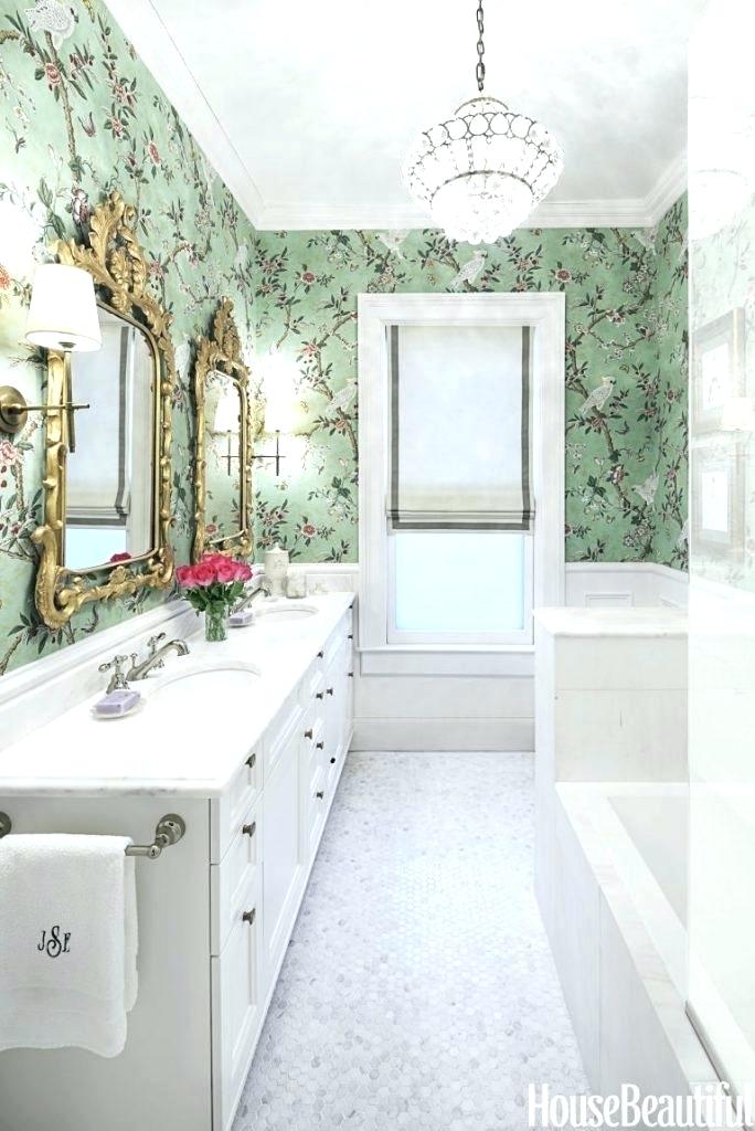 Bathroom Wallpaper Ideas Contemporary Wallpaper For - Bathrooms With Chinoiserie - HD Wallpaper 