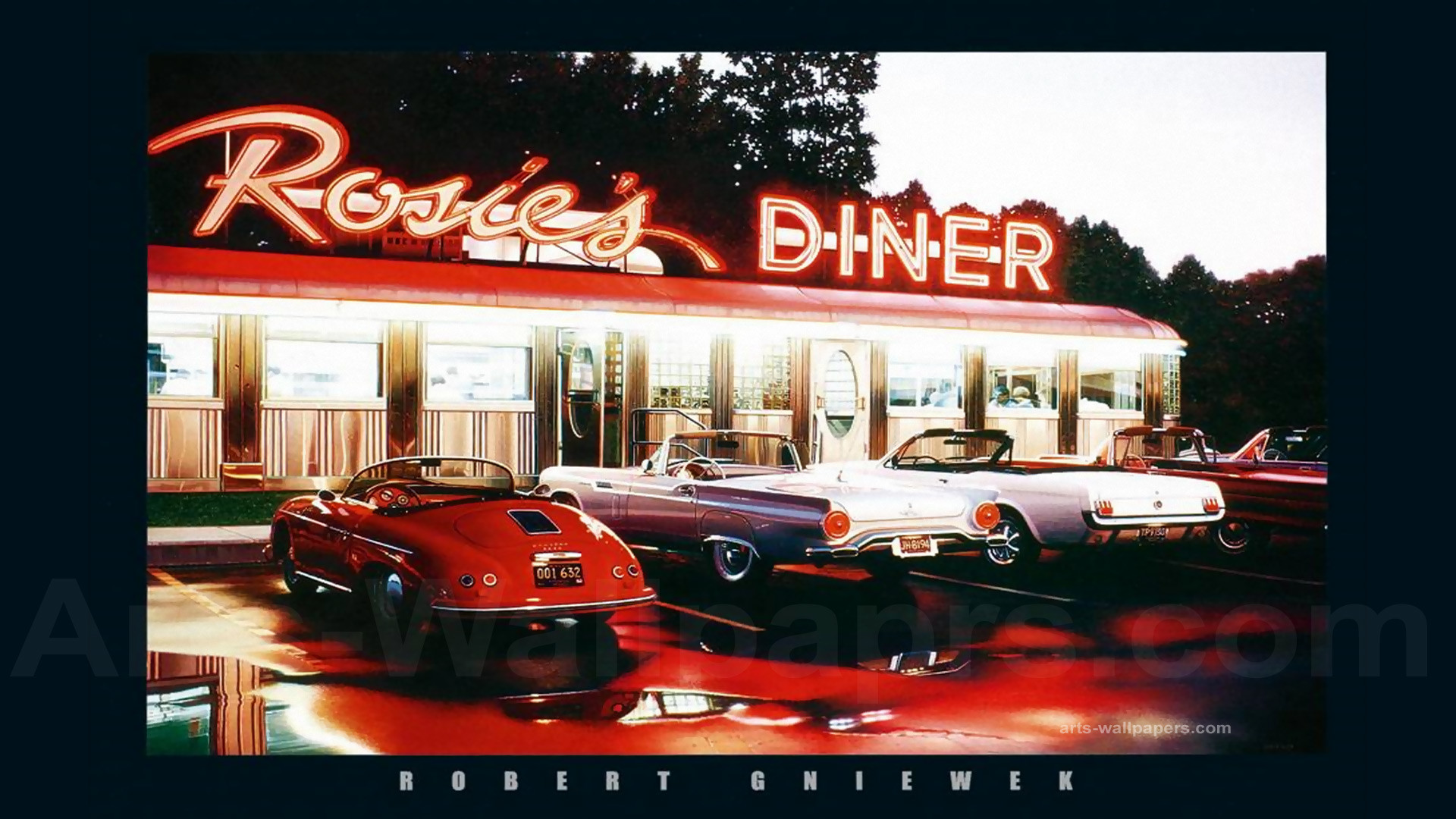 View Image - Rosies Diner - HD Wallpaper 