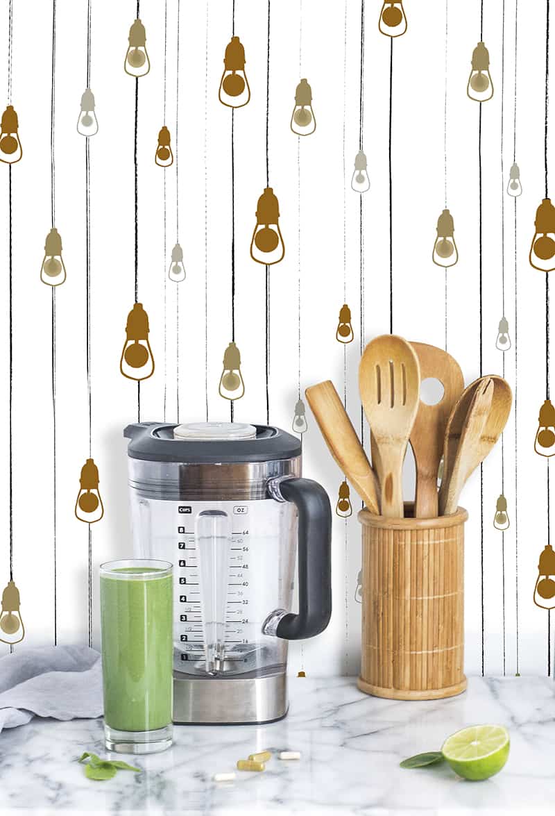 Casart Coverings Light Rain Removable Wallpaper In - Fehér Csempe Szürke Fuga - HD Wallpaper 