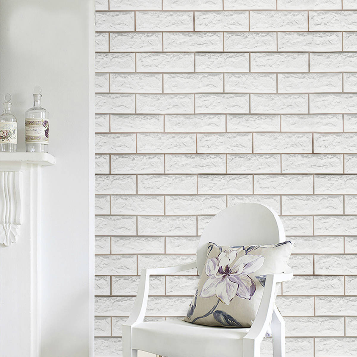 Peel And Stick Brick - Wall - HD Wallpaper 