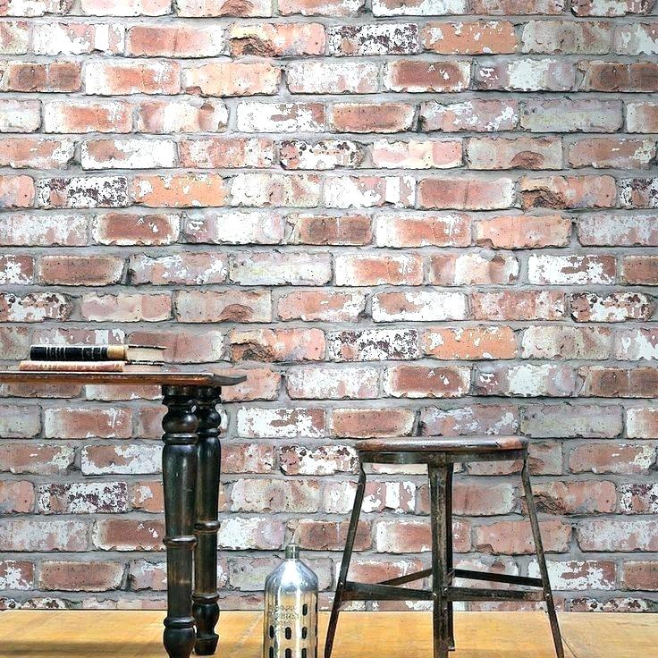 Exposed Brick Wallpaper Exposed Brick Wallpaper Exposed - Brick Effect Wall Paper - HD Wallpaper 