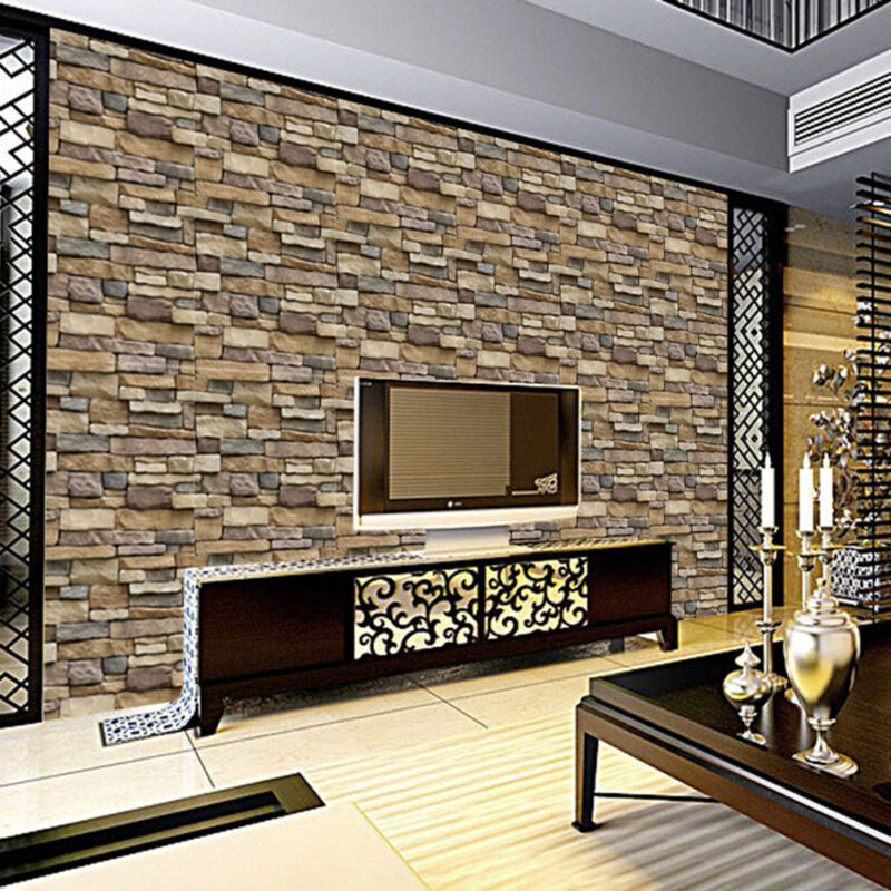 Adhesive Wallpaper For Living Room - HD Wallpaper 