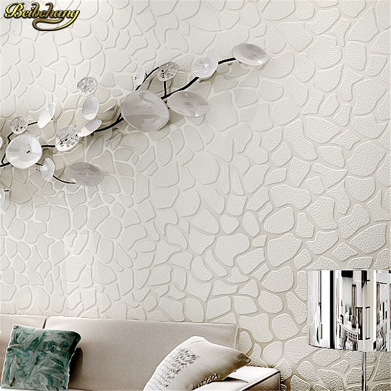 Papel De Parede Relevo Branco Sala - HD Wallpaper 