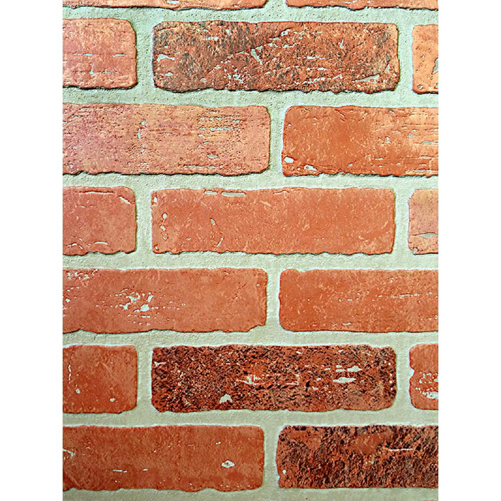 Faux Brick Wall Panels - HD Wallpaper 