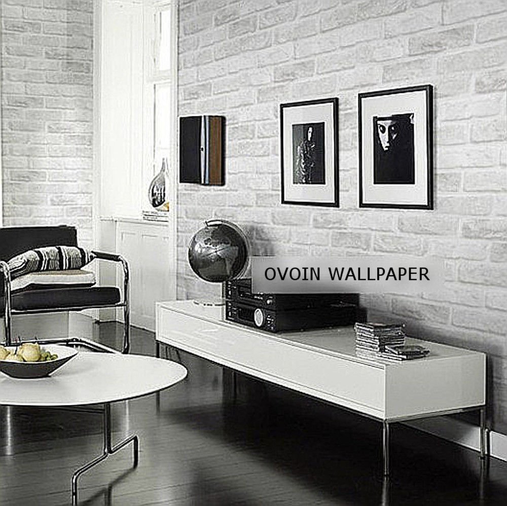 Grey Wallpaper Living Room - HD Wallpaper 