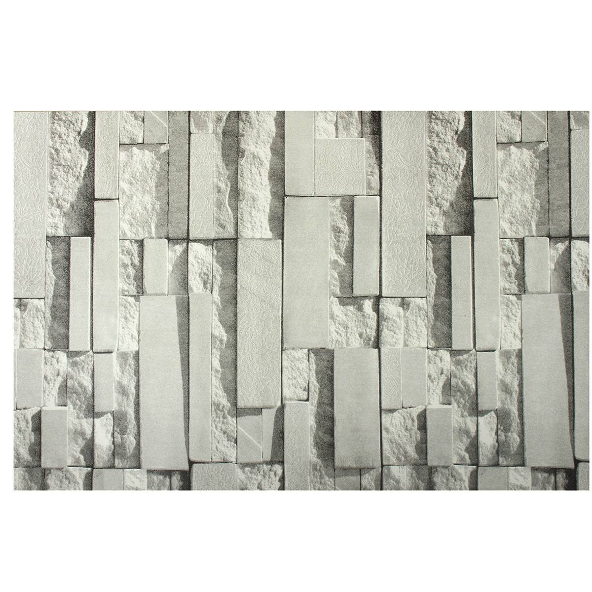 Brick Pattern 3d Textured Non Woven Wallpaper Sticker - HD Wallpaper 