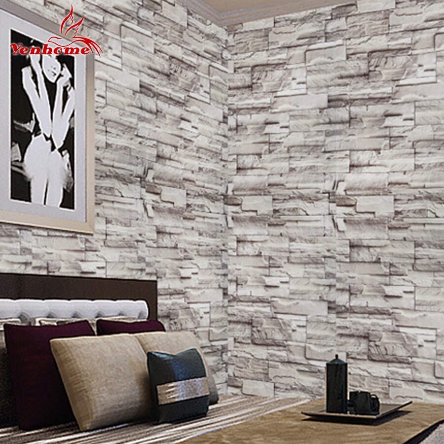 5meter Removable Self Adhesive Vinyl 3d Vintage Brick - Bricks Display - HD Wallpaper 