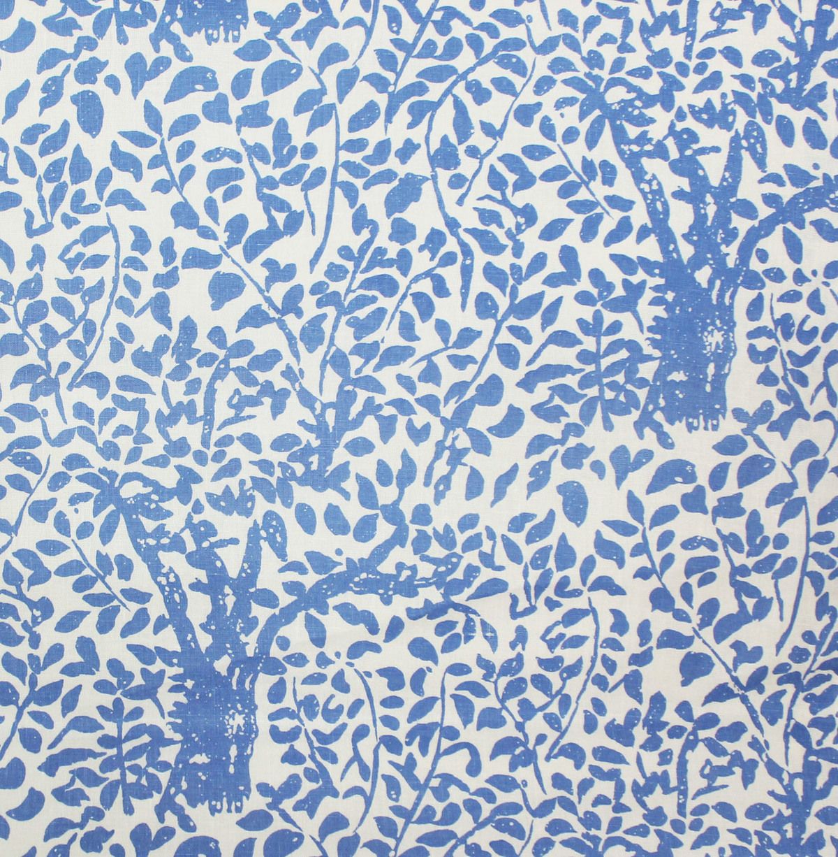 Quadrille Arbre De Matisse Reverse China Blue - HD Wallpaper 