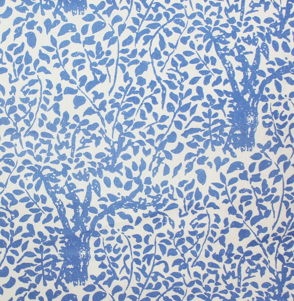 Quadrille Arbre De Matisse Reverse China Blue - HD Wallpaper 