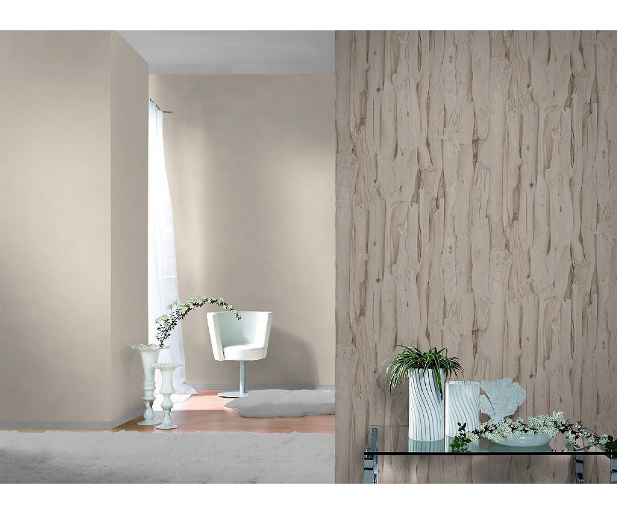 Habitacion Papel Pintado Imitacion Madera - HD Wallpaper 