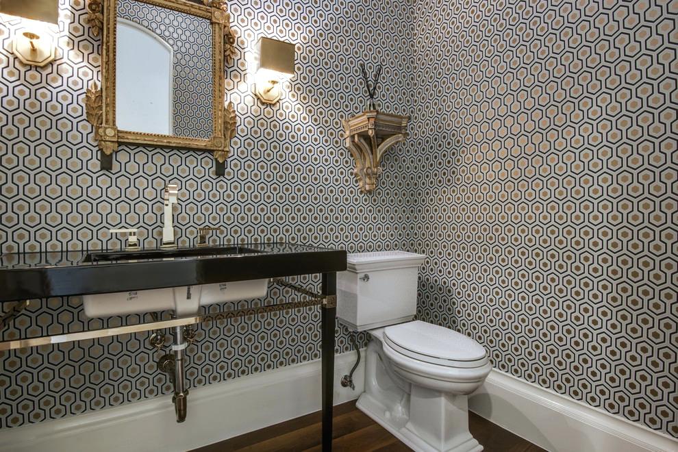 Gold Theme Bathroom Designs - HD Wallpaper 