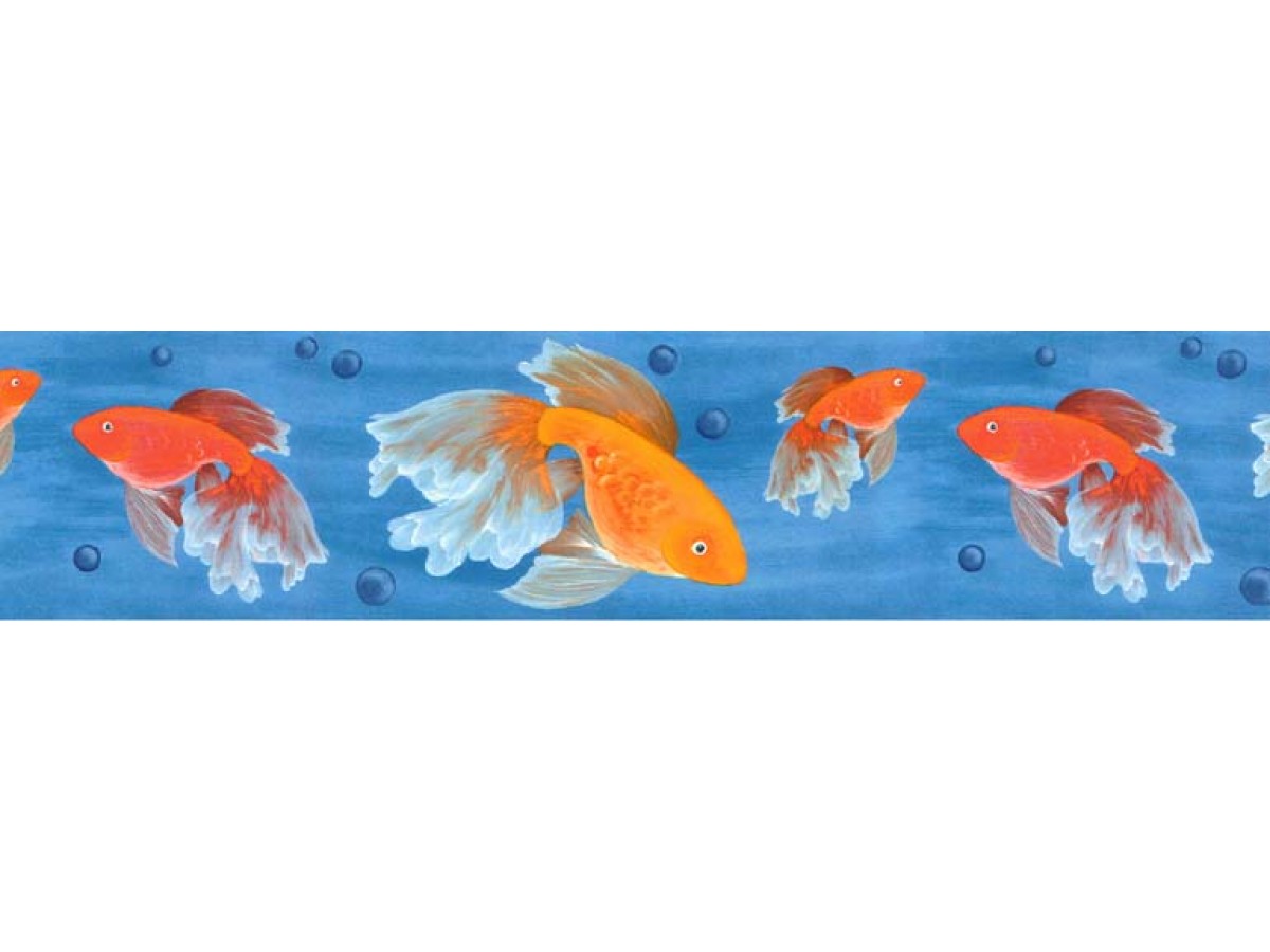 Goldfish Page Border - HD Wallpaper 