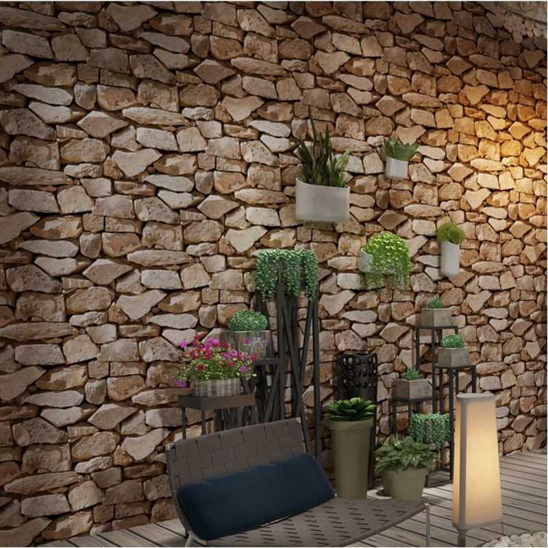 Wallpapers Youman Vintage Waterproof Wall Paper Home - Restaurant Background - HD Wallpaper 