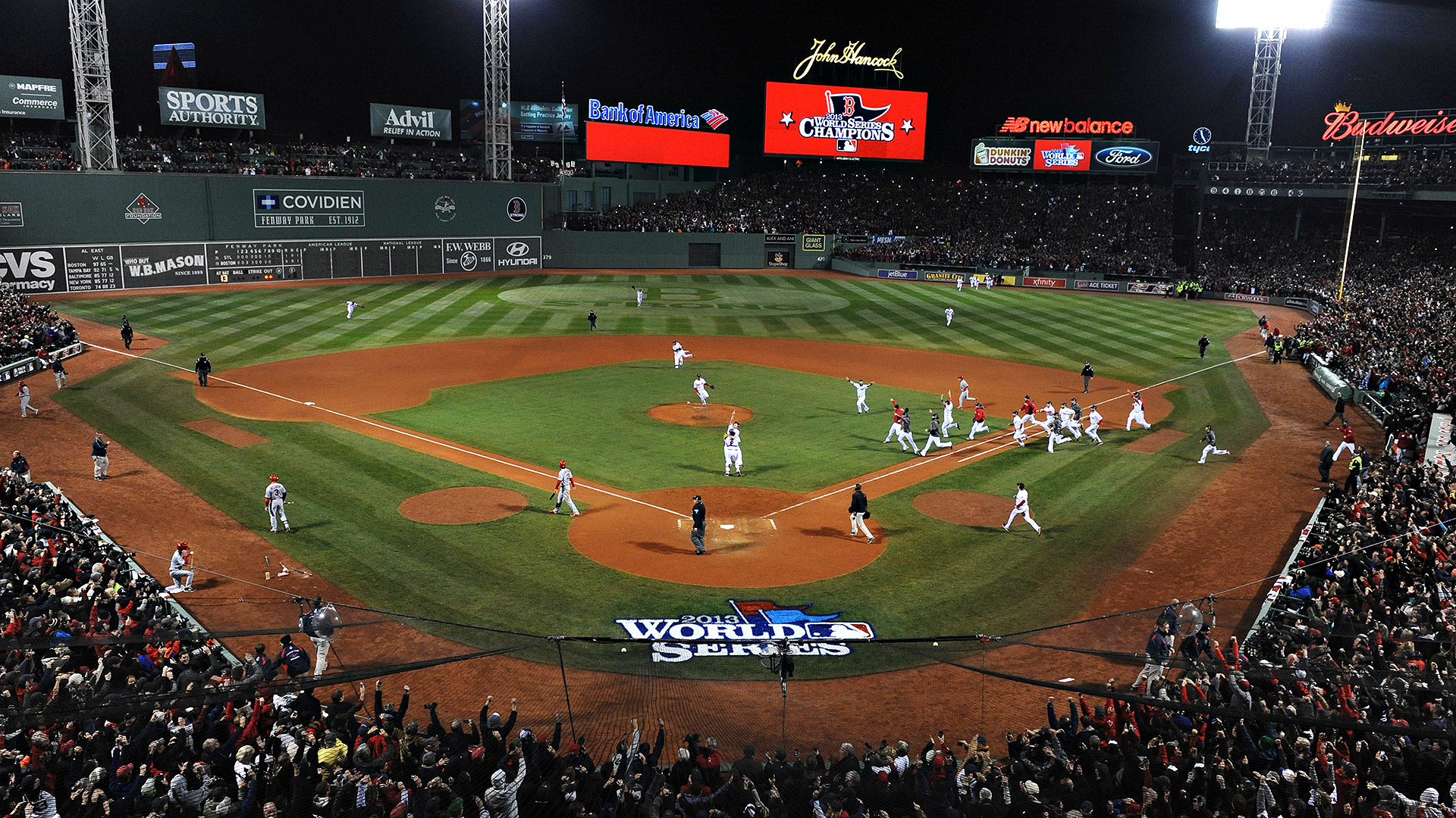 Fenway Park 2013 World Series - HD Wallpaper 