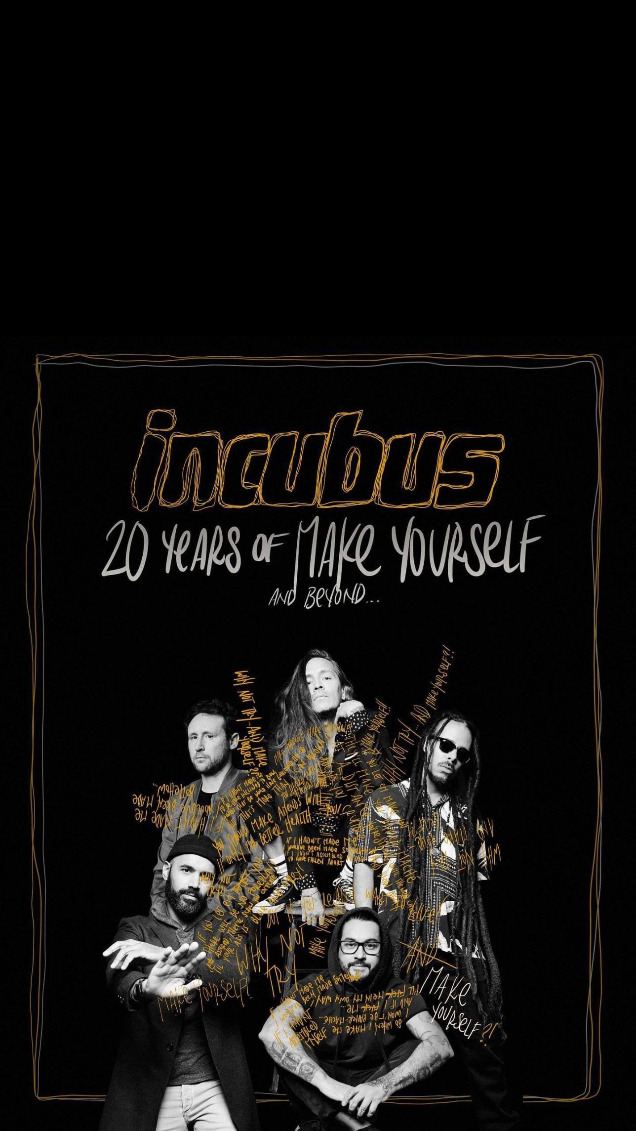 Incubus Make Yourself Tour - HD Wallpaper 