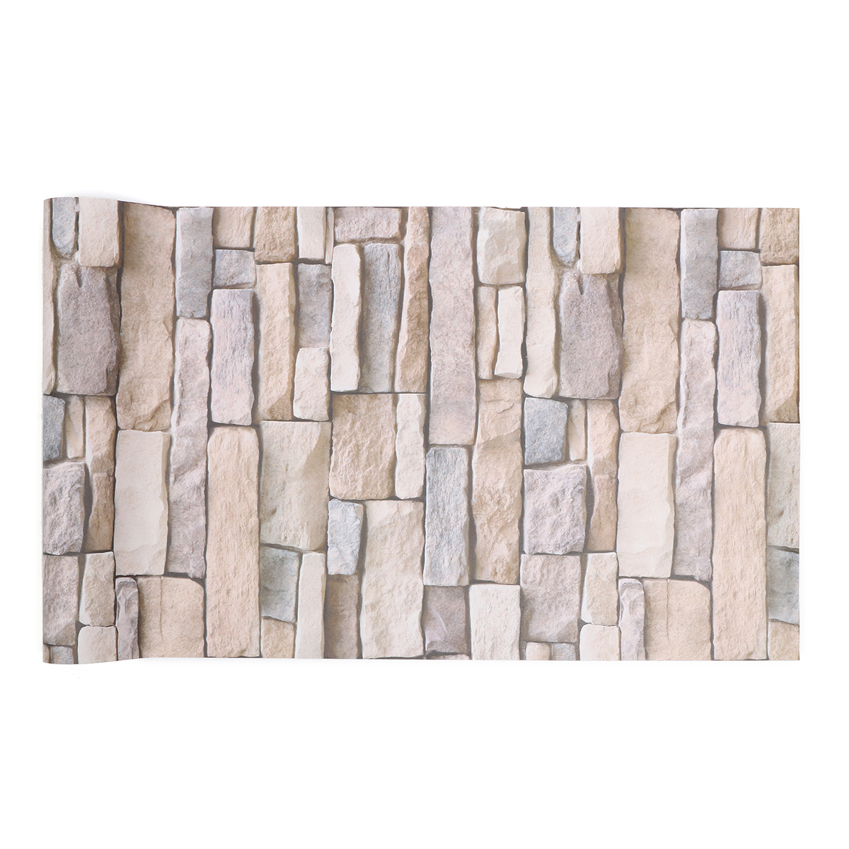 3d Luxury Self Adhesive Brick Wallpaper 10m Wall Sticker - Stone Wall - HD Wallpaper 