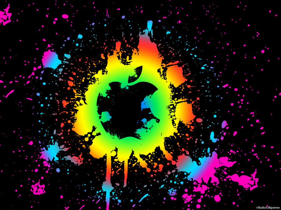 Mac Splatter Wallpapers - Cool Paint Splatter Backgrounds - HD Wallpaper 