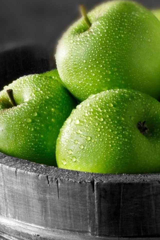 Green Apple Wallpaper Mobile - HD Wallpaper 