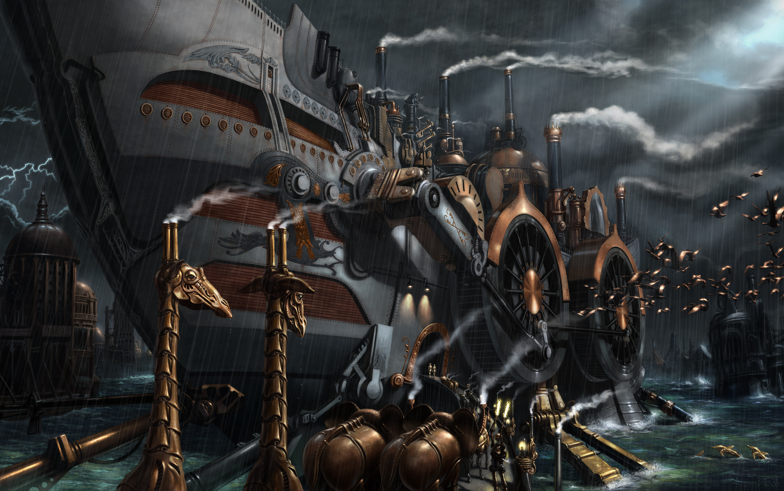 Steampunk Deviantart - HD Wallpaper 