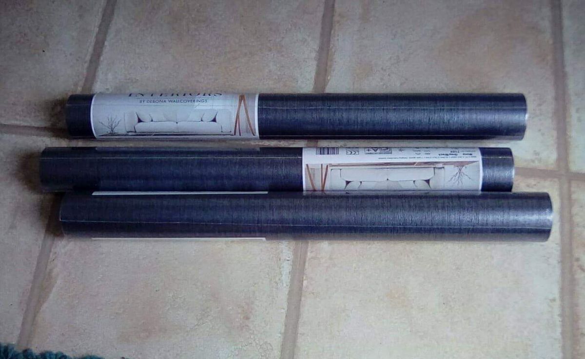 Never Been Used Still In Wrapper 3x Black Rolls £15 - Cylinder - HD Wallpaper 