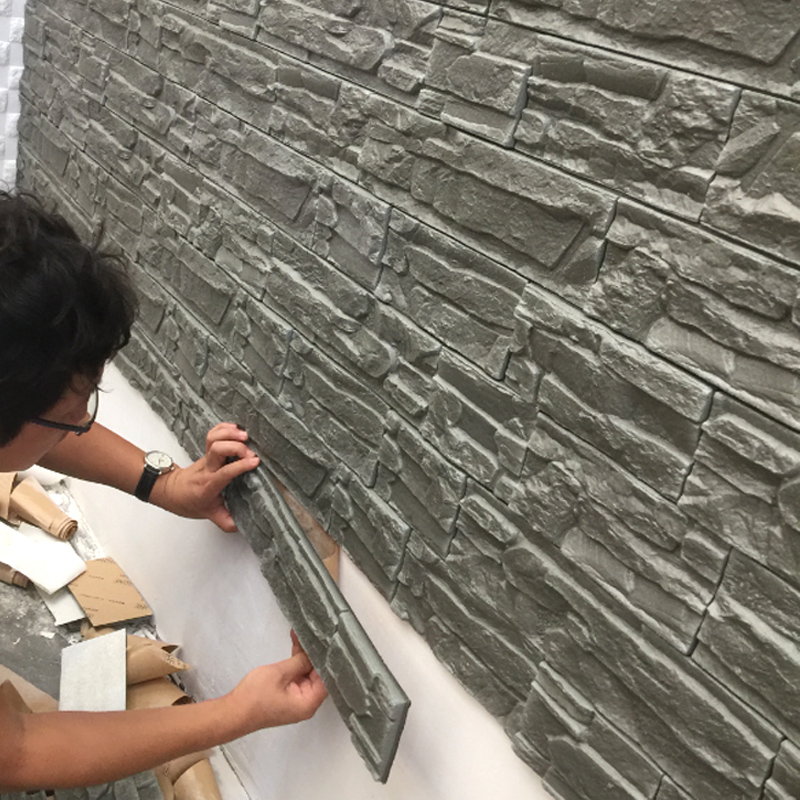 Muro Com Pedras Decorativas - HD Wallpaper 