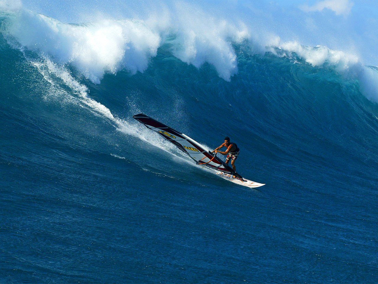 Windsurfing Wallpaper Jump - HD Wallpaper 