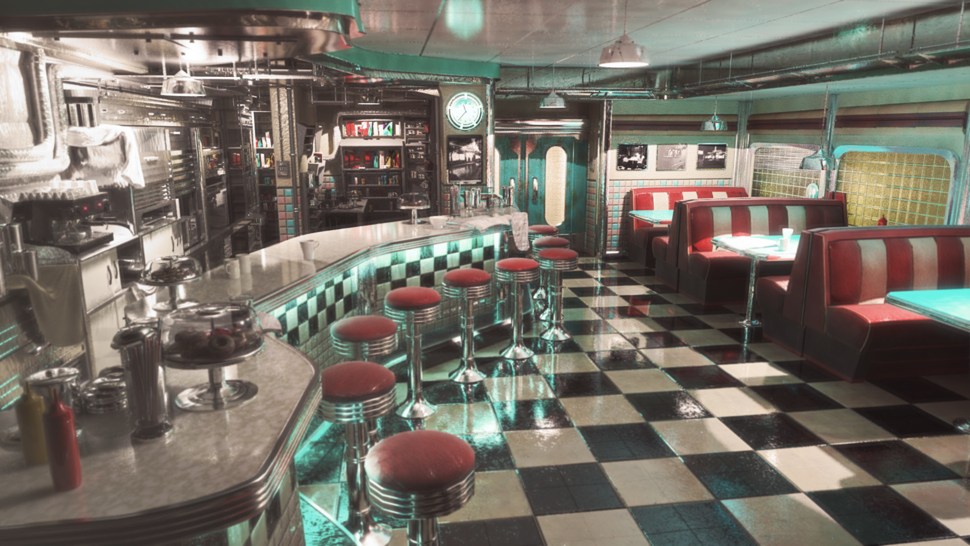 Luke Wilkins 3d 
 Data-src - American Diner 3d - HD Wallpaper 