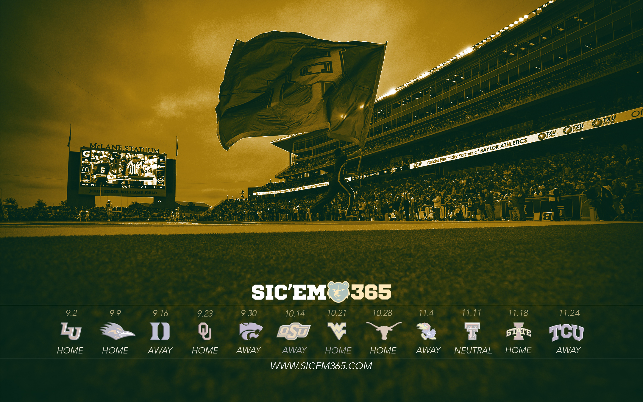 Baylor Football Wallpaper 2019 - HD Wallpaper 