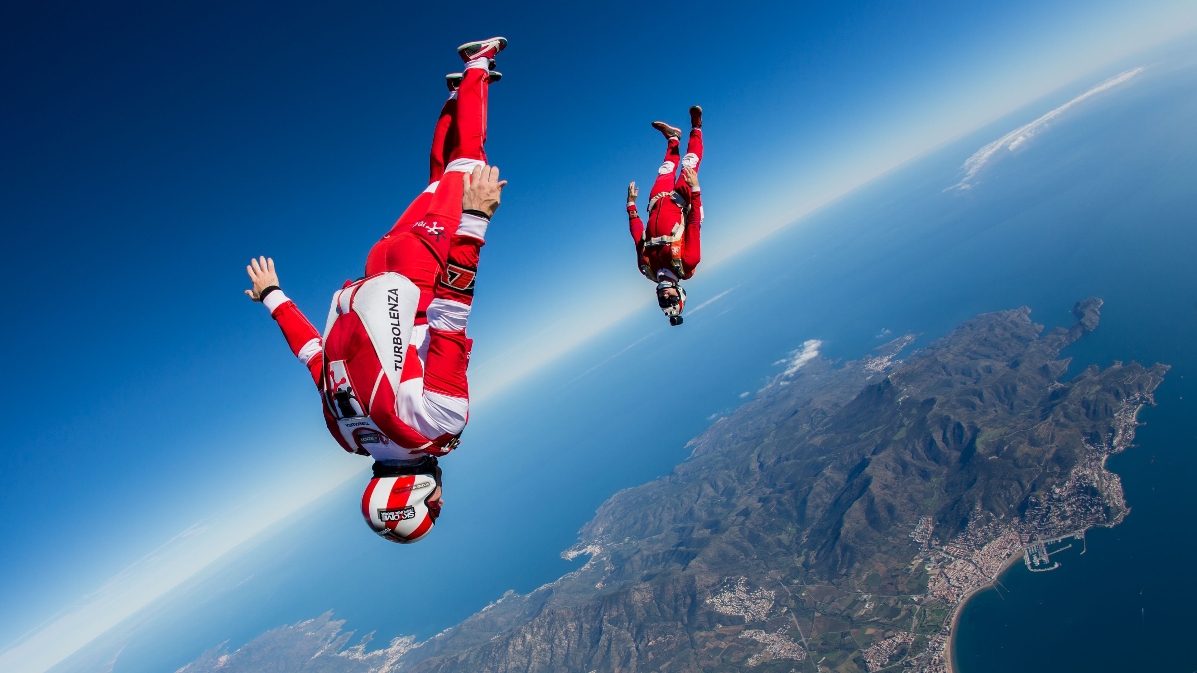 Wallpaper Extreme Sport, Skydivers, Sky - Skydiving Wallpaper 4k -  3840x2160 Wallpaper 