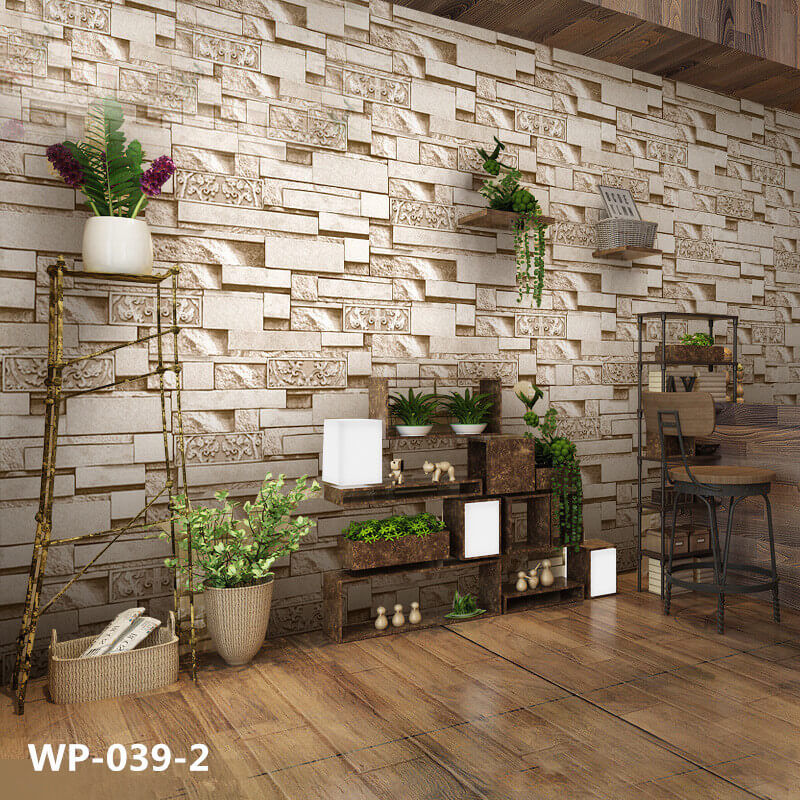 Wall With Rocks Living Room - HD Wallpaper 