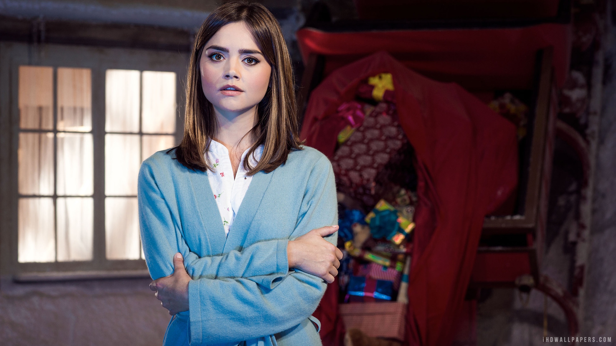 Clara Oswald Last Christmas Style - HD Wallpaper 
