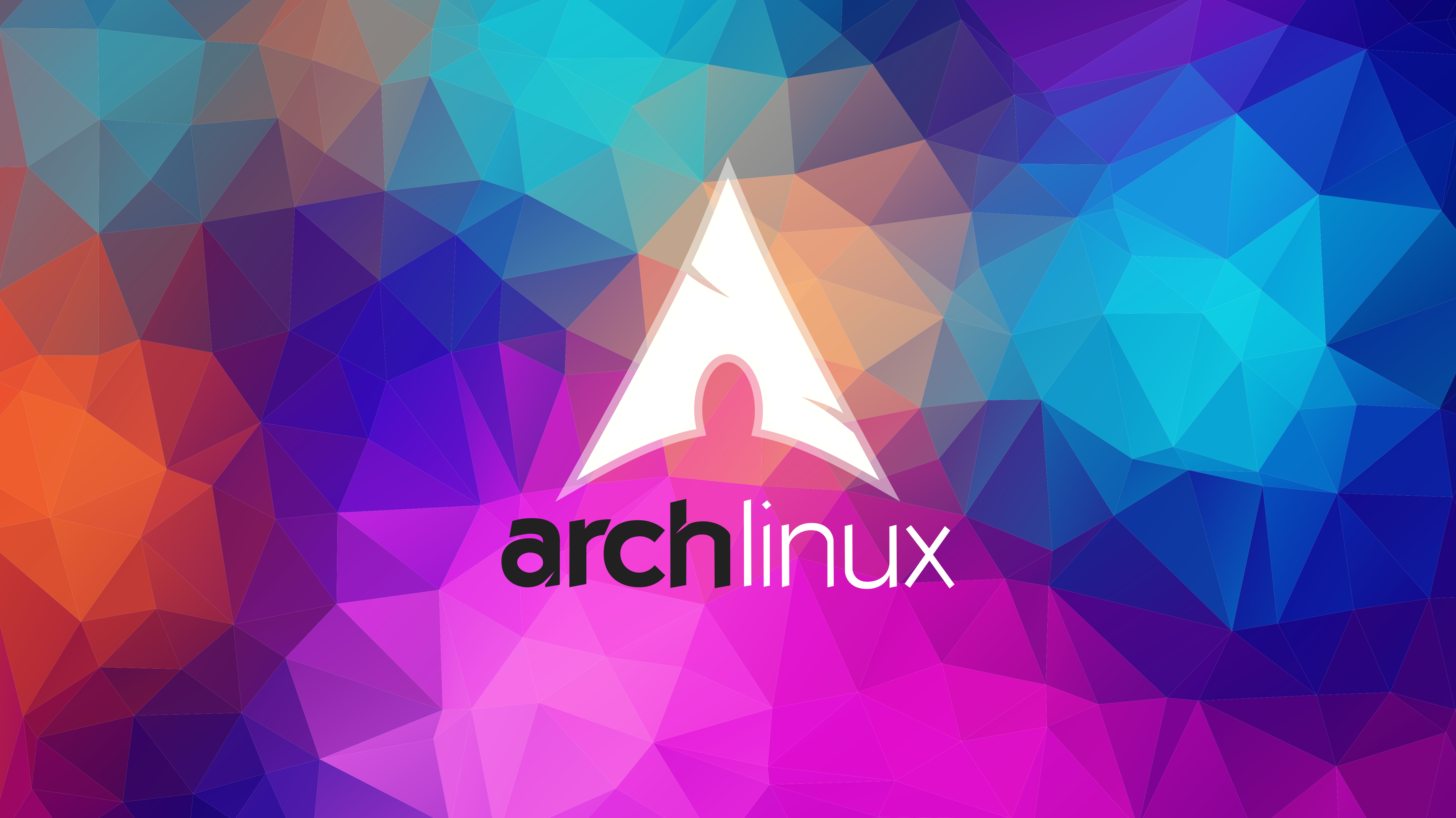 Arch Linux Wallpapers Colorful - HD Wallpaper 