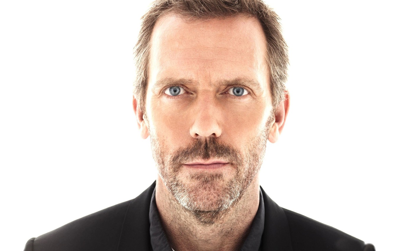 Photo Wallpaper Look, House M - Hugh Laurie - HD Wallpaper 