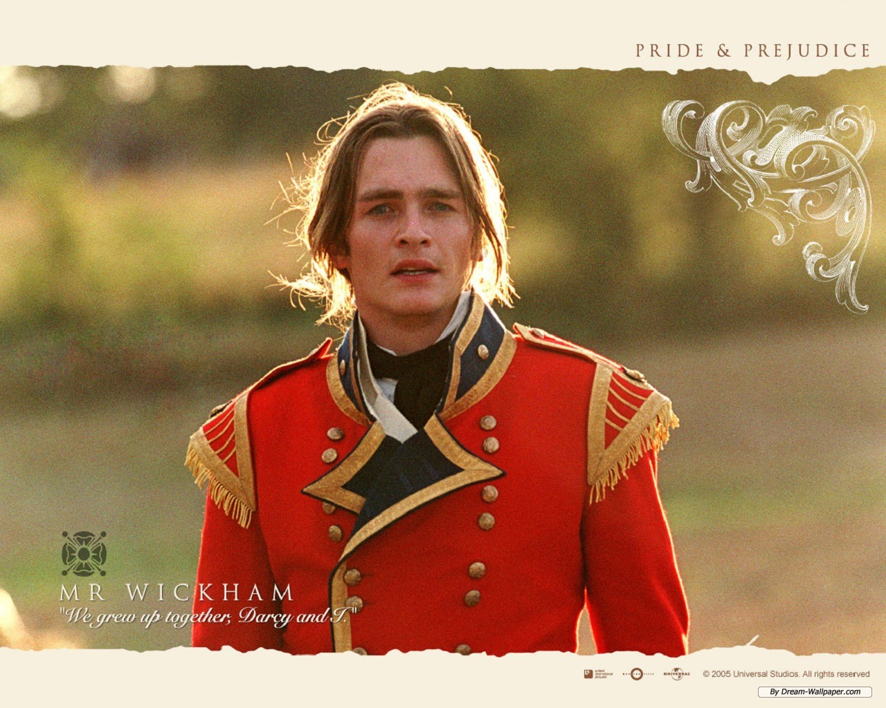 Free Movie Wallpaper - Pride And Prejudice 2005 George Wickham - HD Wallpaper 