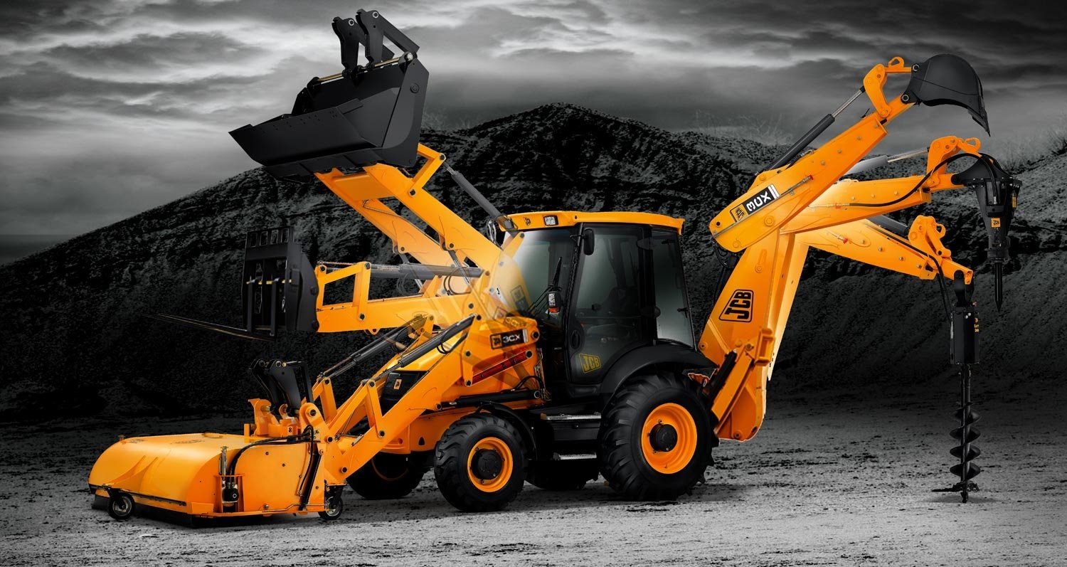 Jcb 3cx Backhoe Loader - HD Wallpaper 